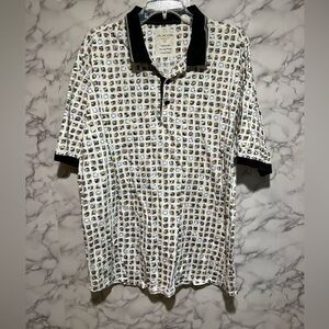 Axis LA Men Polo Golf Short Sleeve Shirt XL